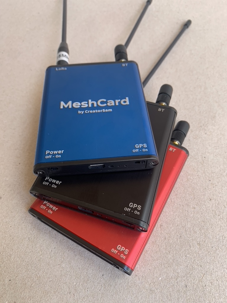 MeshCard - Mobile Meshtastic Node